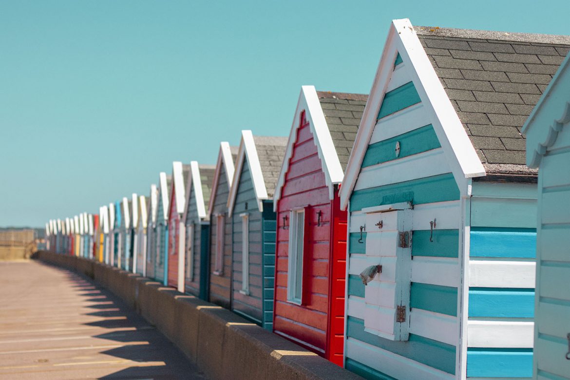 Southwold Coloured Beach Huts